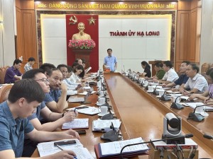 Thường trực Thành ủy tổ chức hội nghị giao ban với Bí thư Đảng ủy các xã phường