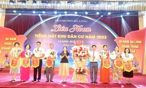 Liên hoan tiếng hát khu dân cư thành phố Hạ Long năm 2023 cụm số 4